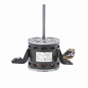 Century Direct Drive Motor, 1075 RPM, 1/2 HP, 115 V, 48 Frame, Open Air Over