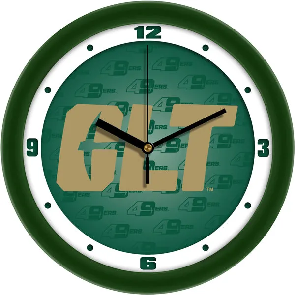 Charlotte 49ers Wall Clock - Dimension