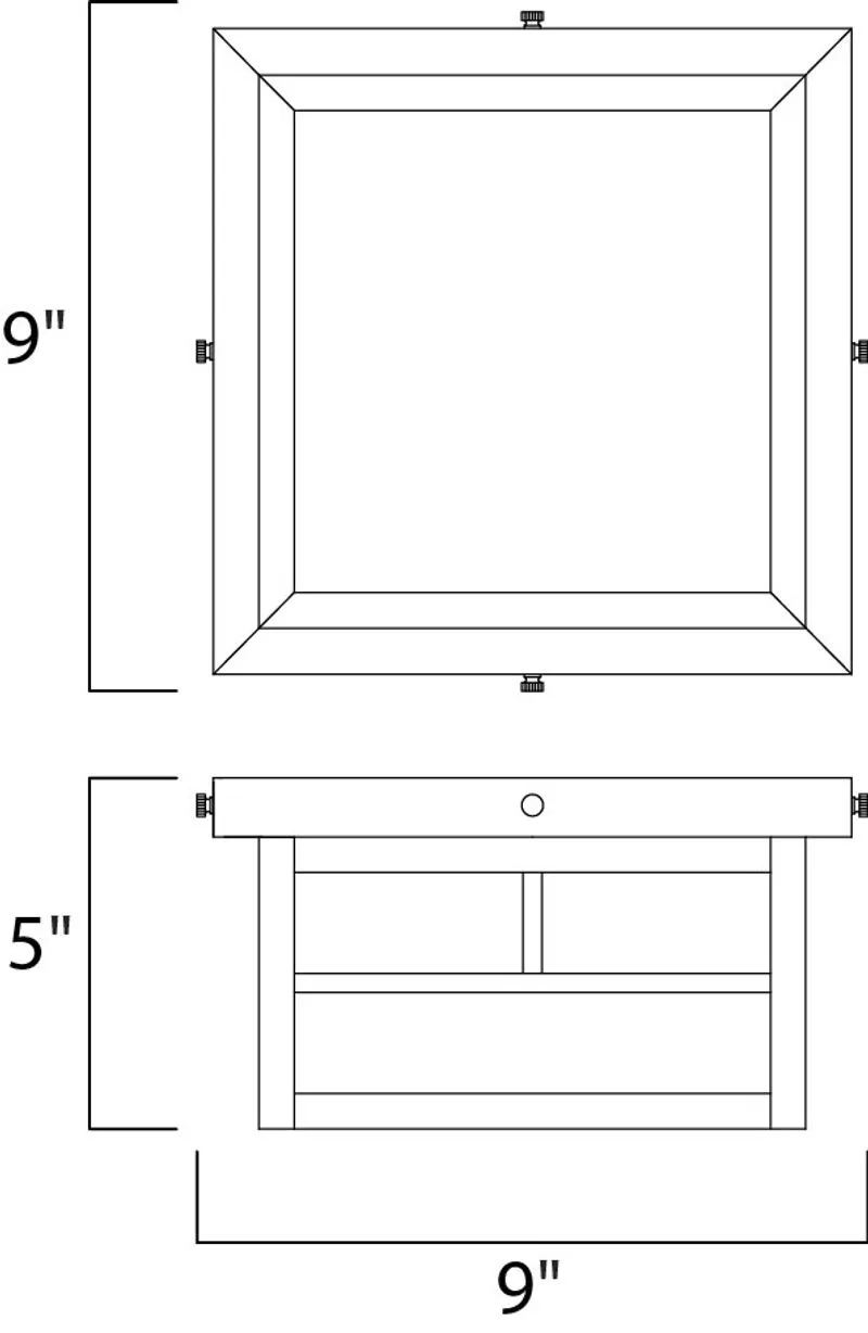 Coldwater Outdoor Flush Mount