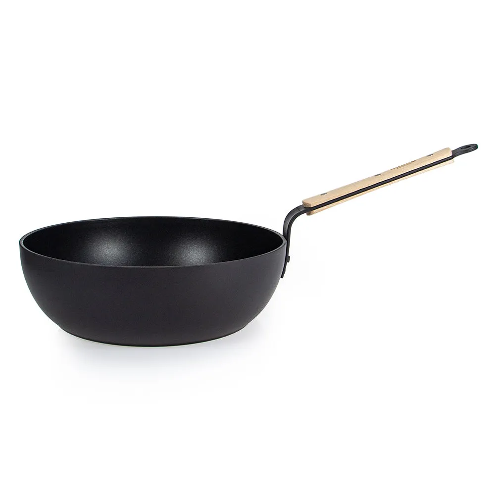 De Buyer Choc B Bois Non-Stick Rounded Saute Pan