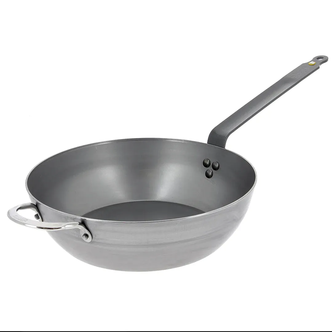 de Buyer MINERAL B Carbon Steel Country Fry Pan