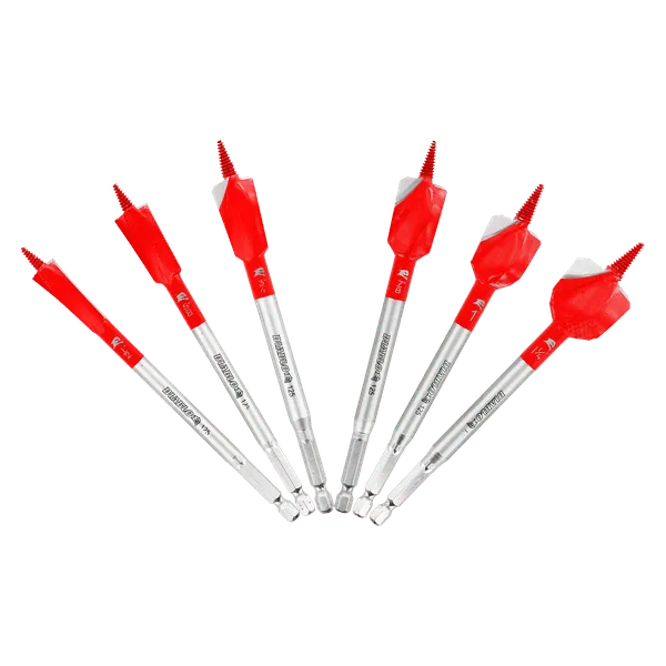 Diablo Demo Demon Spade Bit Set for Nail-Embedded Wood - 6 Pcs