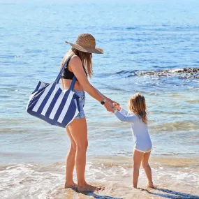 Dock & Bay Foldaway Tote Bag - Whitsunday Blue