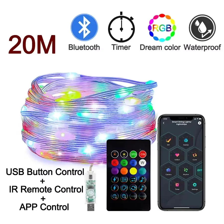 Dreamcolor Christmas Bluetooth Lights