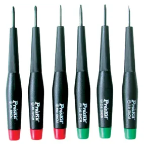 Eclipse 800-149 Slotted / Phillips Precision Screwdriver Set, 6 Piece