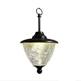 Eclipse Solar LED Outdoor Chandelier 4500K Black finish