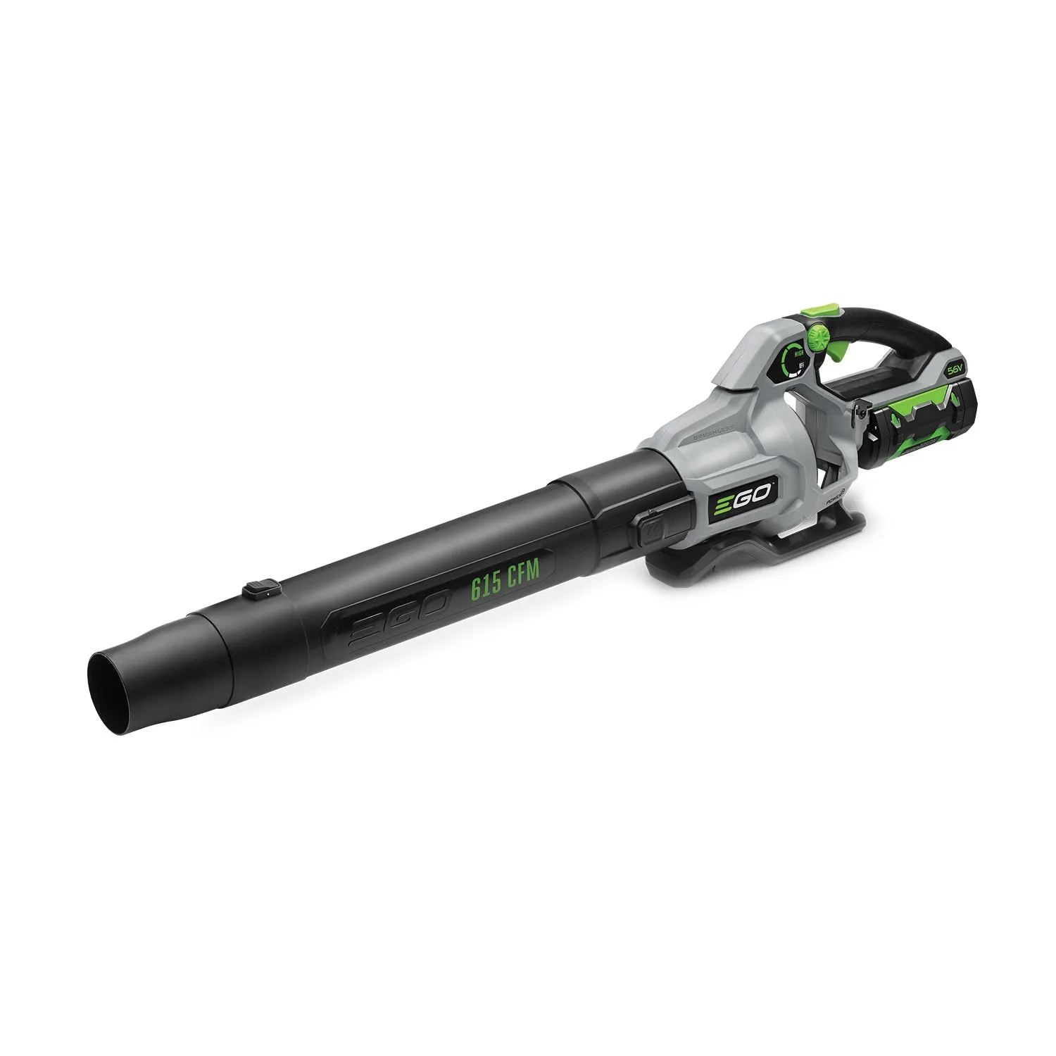 EGO LB6151 Cordless Leaf Blower Kit, 2.5 Ah, 56 V Battery, Arc-Lithium Battery, 200 to 480 cfm Air, 75 min Run Time