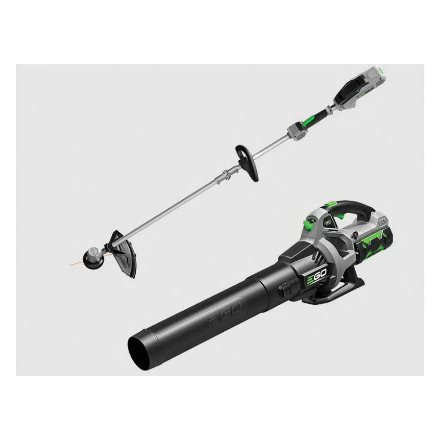 EGO ST1502LB Power  15" String Trimmer & 530 CFM Blower Combo Kit (Includes Trimmer, Blower, G3 56V 2.5ah, and Standard Charger)