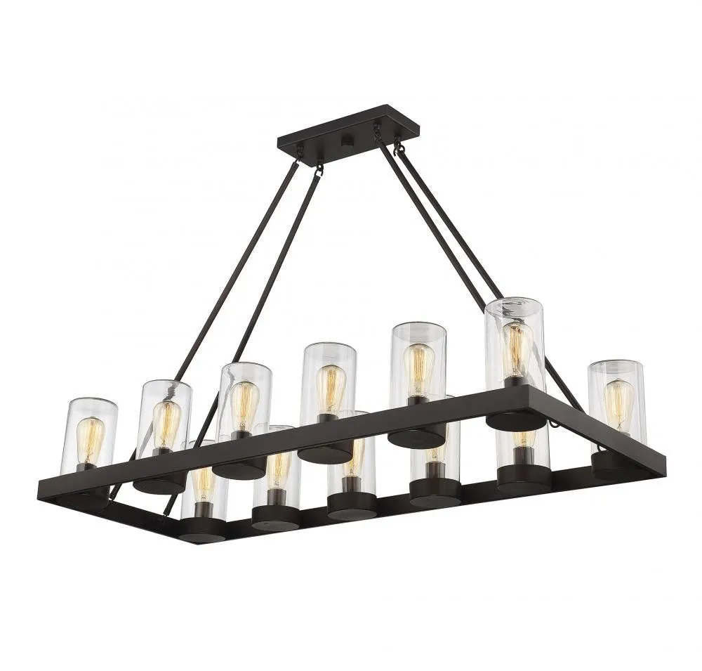 English Bronze Outdoor 12 Light