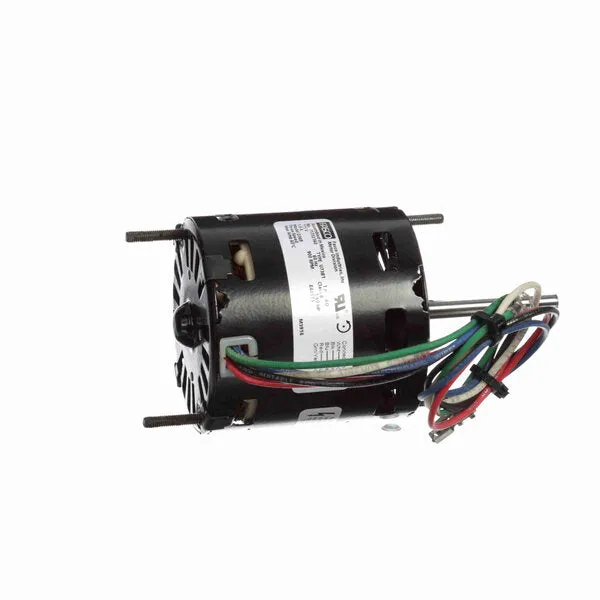 Fasco Direct Drive Motor, 900 RPM, 1/60 HP, 115 V, 3.3" Diameter, Open Air Over