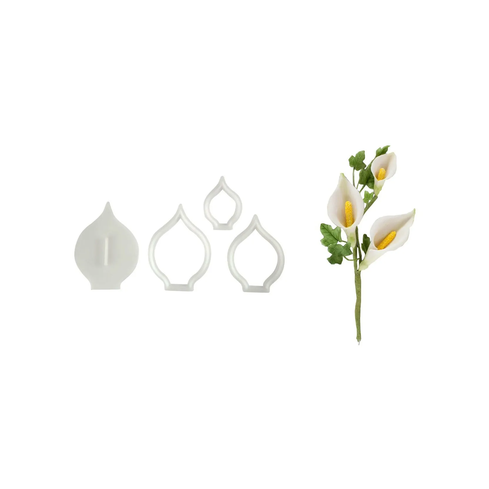 FMM SUGARCRAFT Arum Lily Cutters (set of 3)