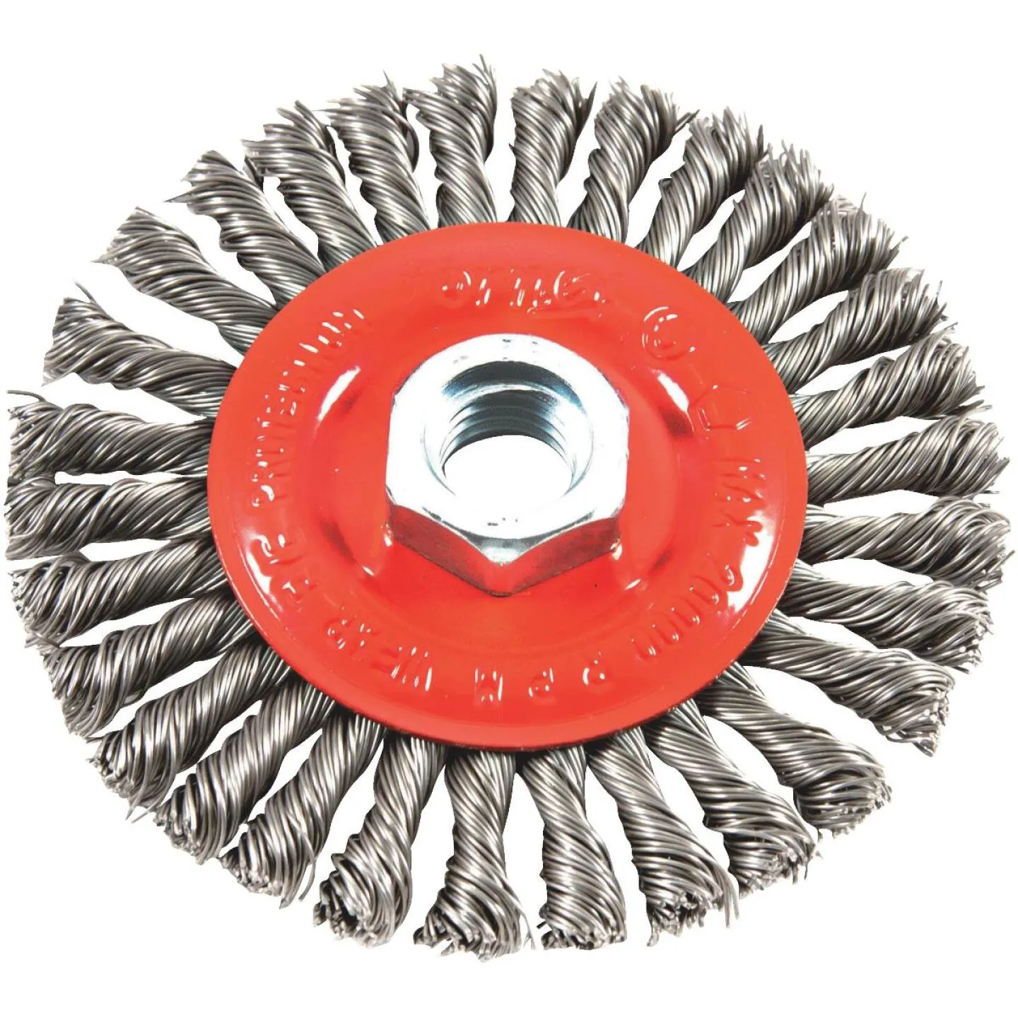 Forney 4 In. Stringer Bead 0.012 In. Angle Grinder Wire Wheel