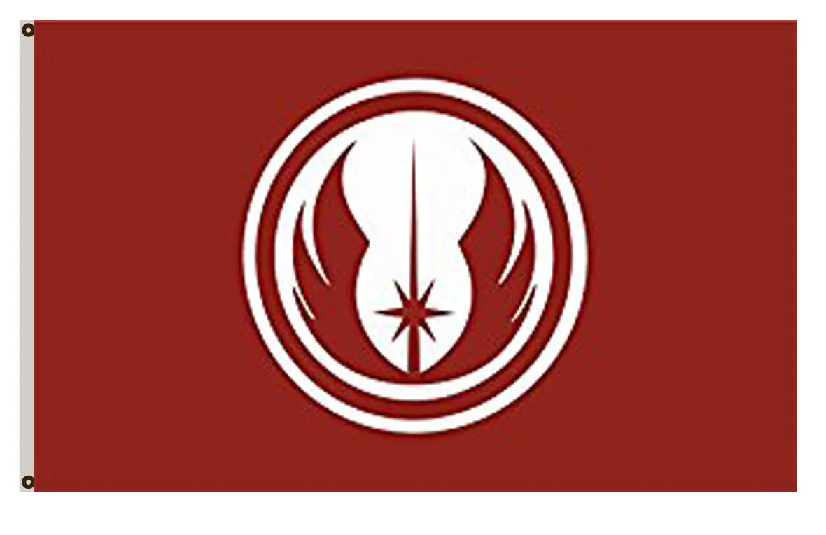 Fyon Star Wars Star Trek fans banner the Jedi order  flag