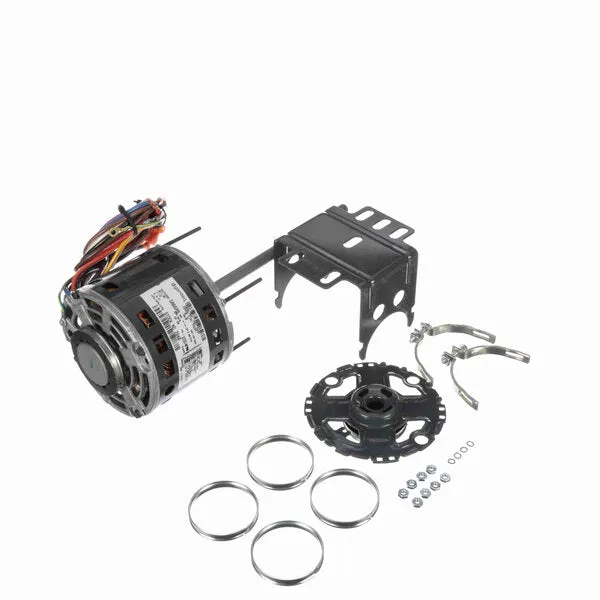 Genteq OEM Replacement Motor, 1075 RPM, 1/30 HP, 115 V, 42 Frame, Open Air Over