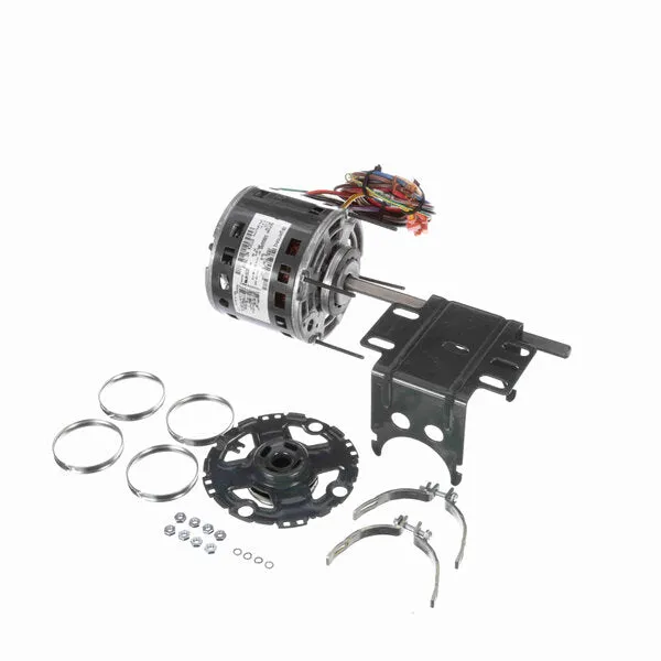 Genteq OEM Replacement Motor, 1075 RPM, 1/30 HP, 115 V, 42 Frame, Open Air Over