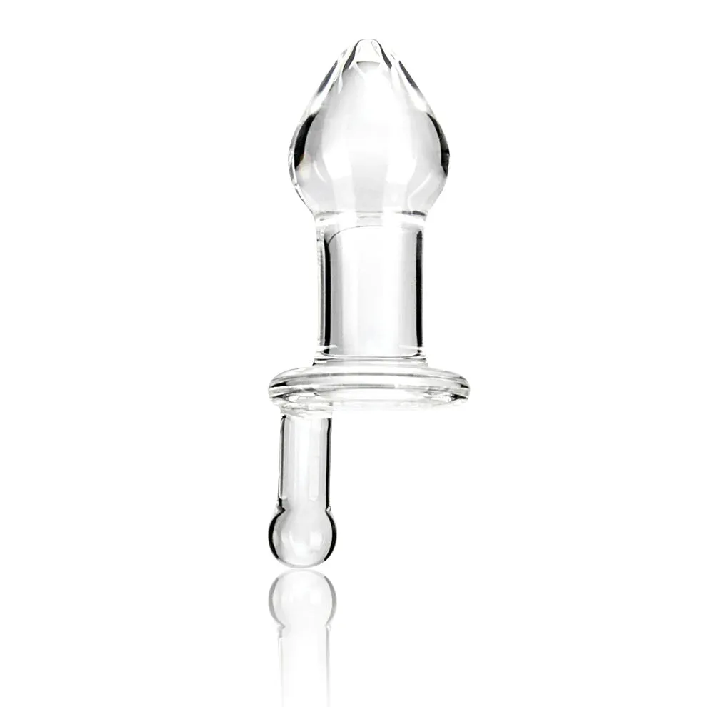 Gläs 5" glass juicer butt plug