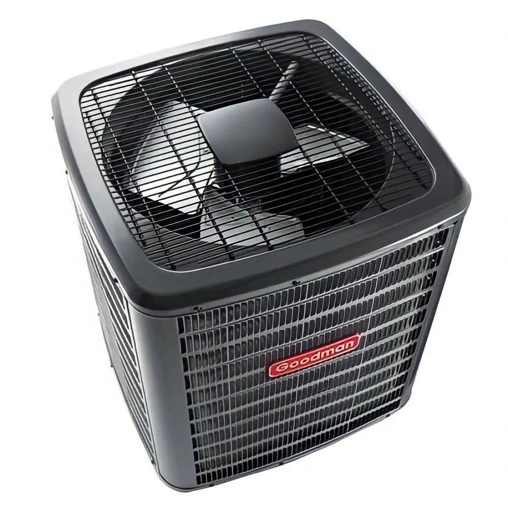 Goodman 2.5 Ton 15.2 SEER2 System: Air Conditioner Condenser Model GLXS4BA3010, Horizontal Coil Model: CHPTA3630C3,  Blower Model: MBVB16CP1X00