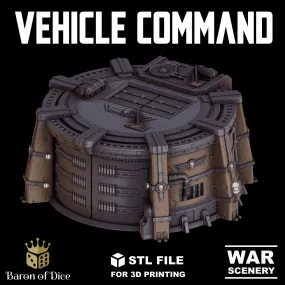 Grimdark Vehicle Command, STL File