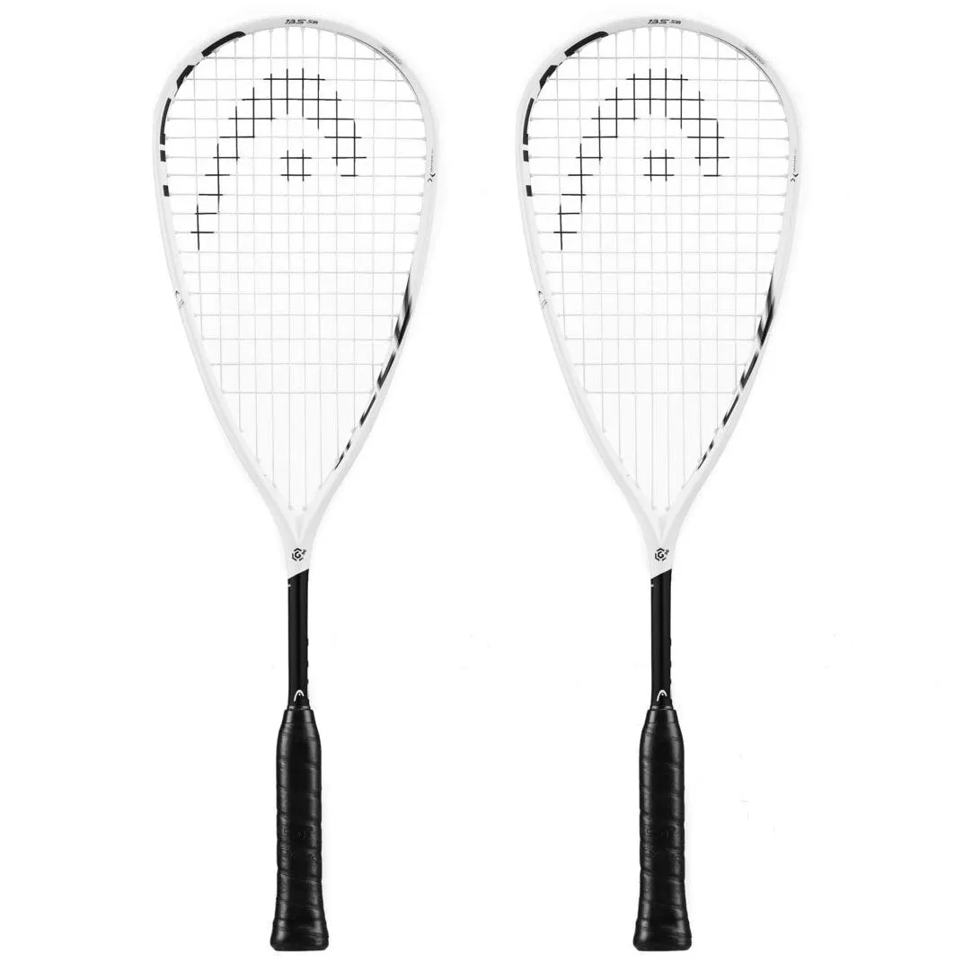 Head Graphene 360  Speed 135 Slimbody Squash Racket Double Pack