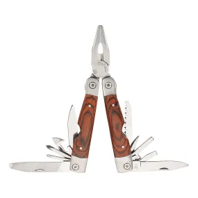 Herbertz Power tool Multitool Pakka wood incl bits 6.9 cm blade - 108500 - Wholesale