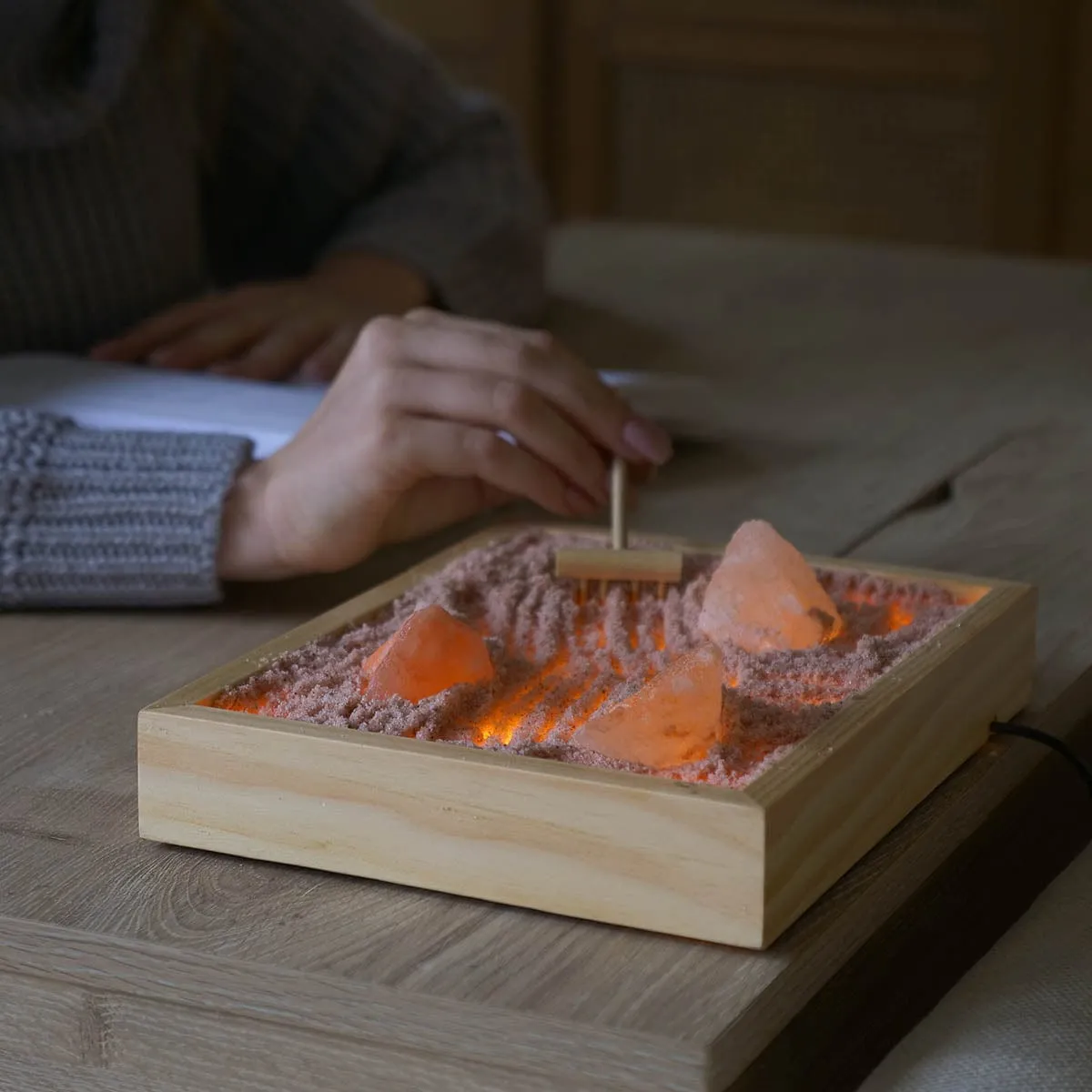 Himalayan Salt Zen Garden