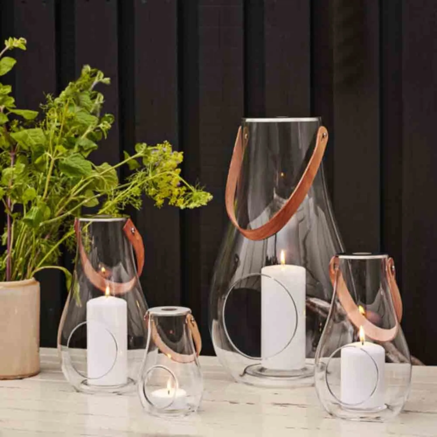 holmegaard | design with light lantern | clear 16cm - LC