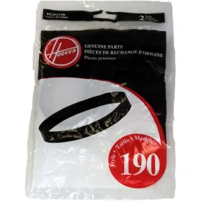 Hoover Style 190 Vacuum Belt (2-Pack) [40201190]