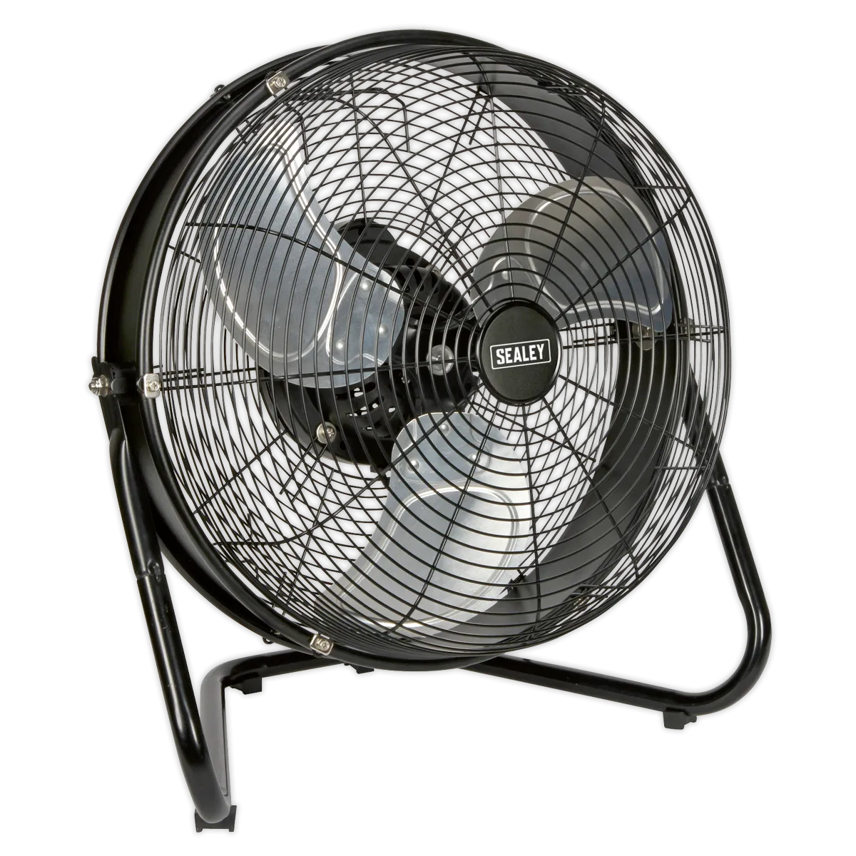 Industrial High Velocity Floor Fan with Internal Oscillation 18"