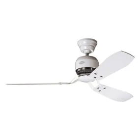 Industrie II Ceiling Fan by Hunter – Chalk White 52″