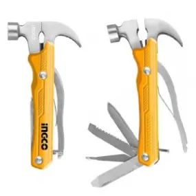 INGCO Multipurpose Tool Kit, 12 in 1 Multitool, Multi-function Hammer HMFH0121