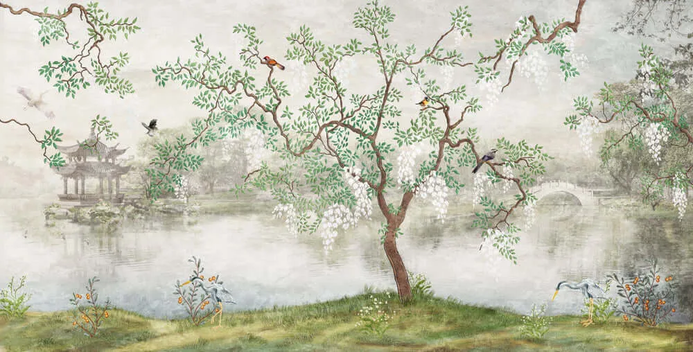 Japanese Garden Wall Mural