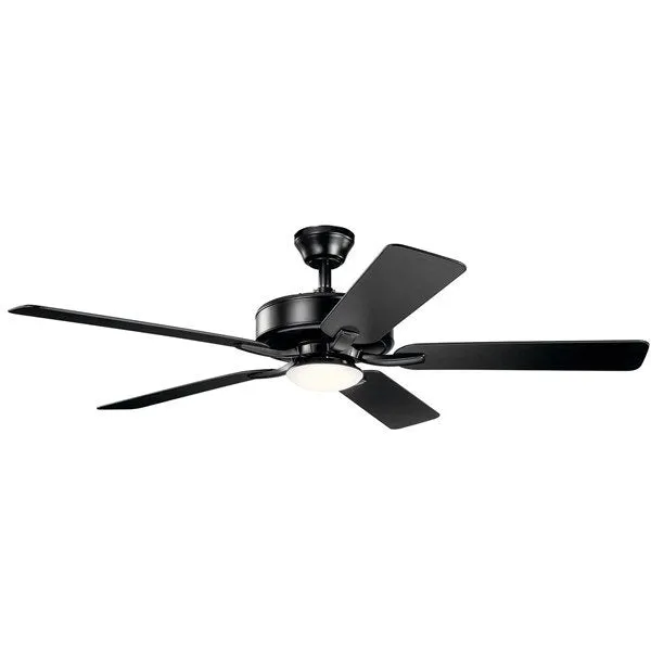 Kichler 330019SBK 52" Basics Pro Designer LED Fan Satin Black