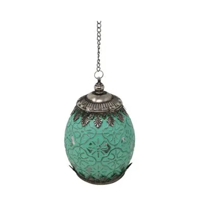 LED Lantern - Turquoise