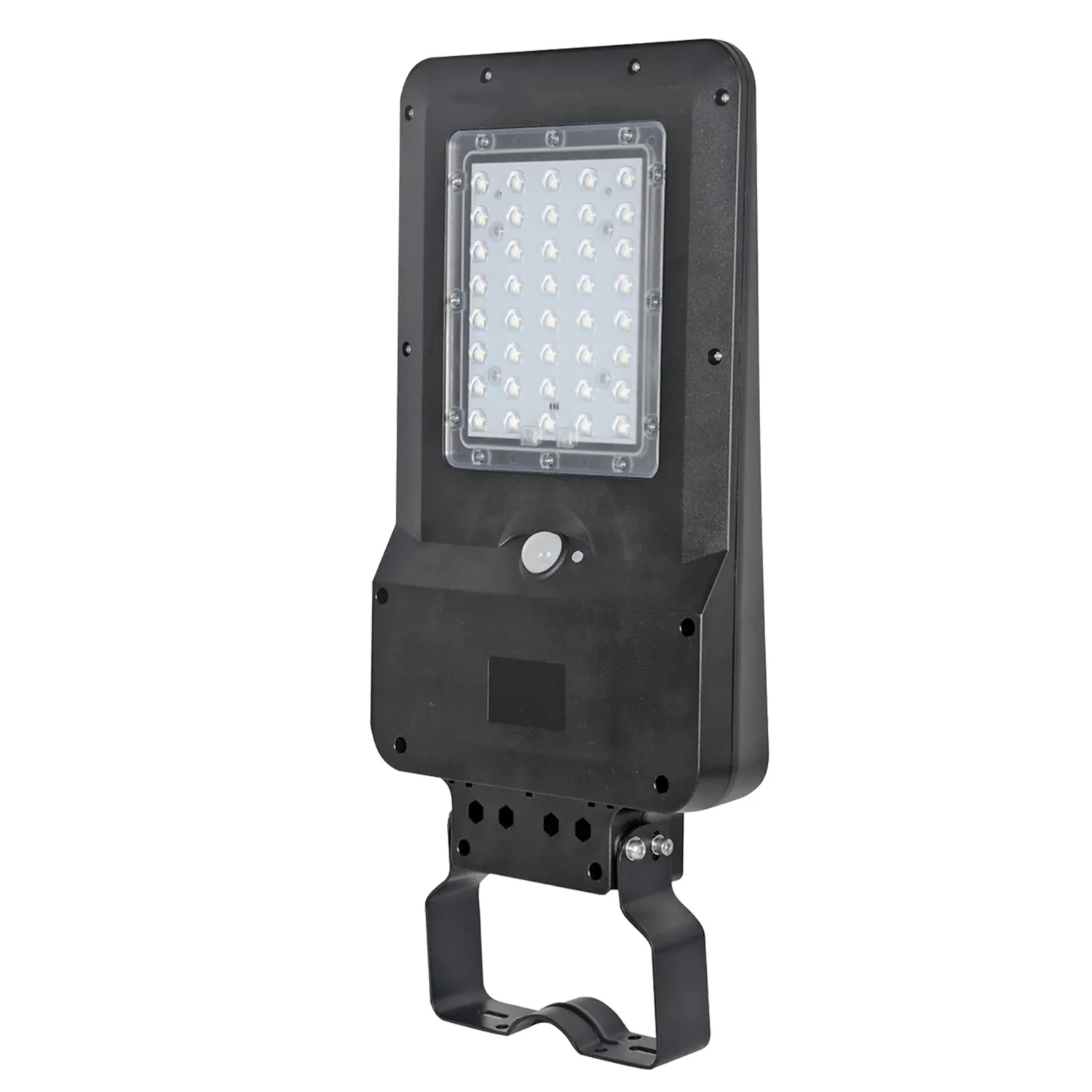 LED Street Light Solar Powered Area Lighting, 1600 Lumen, Color 6000K, IP65, 2 Year Warranty