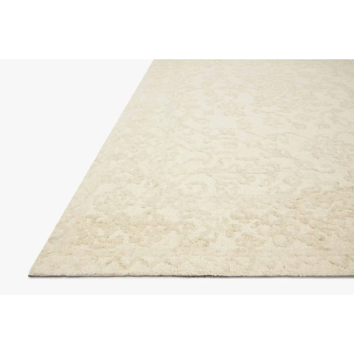 Magnolia Home Annie White/Light Grey Rug