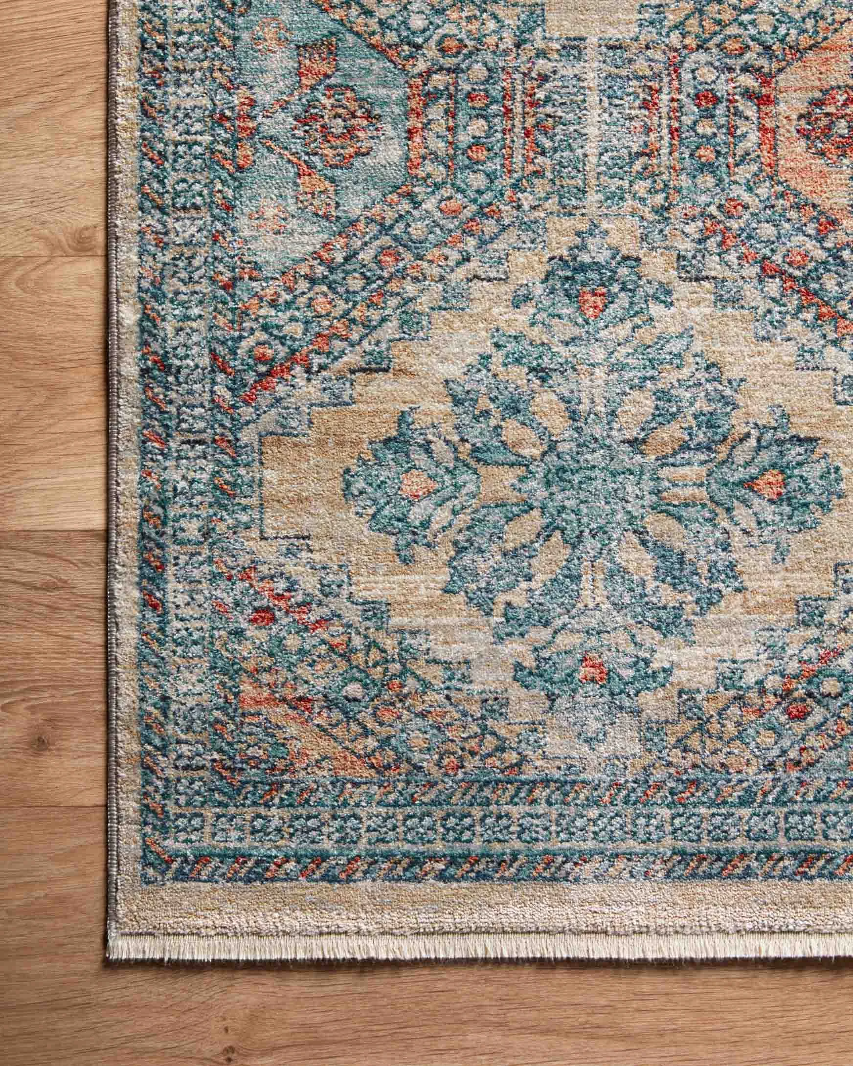 Magnolia Home x Loloi Elise Rug - Multi Blue