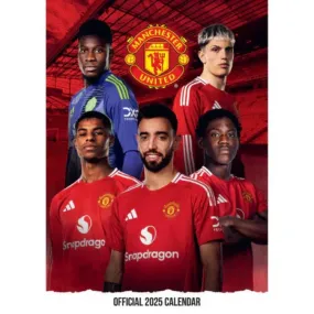 Manchester United 2025 Official Calendar