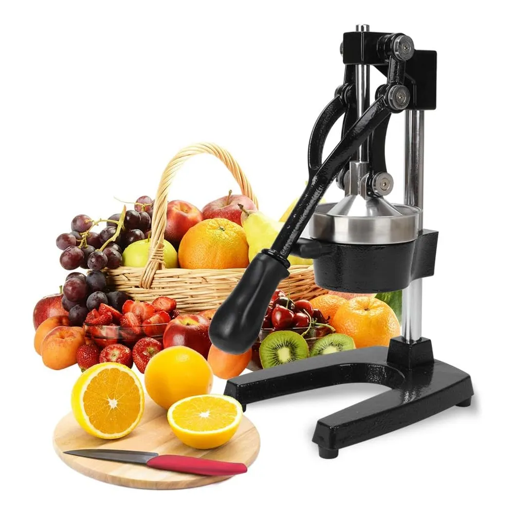 Manual Heavy Cast Iron Steel Base Citrus Juicer Press Ao-78266