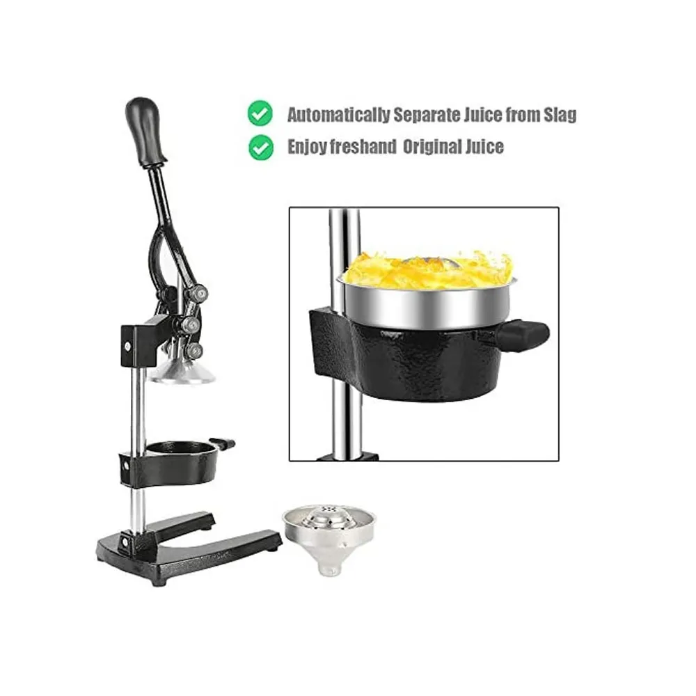 Manual Heavy Cast Iron Steel Base Citrus Juicer Press Ao-78266