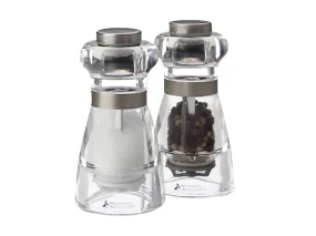 Maxwell & Williams Dynasty Acrylic Salt&Pepper Mill Set 11cm Gb