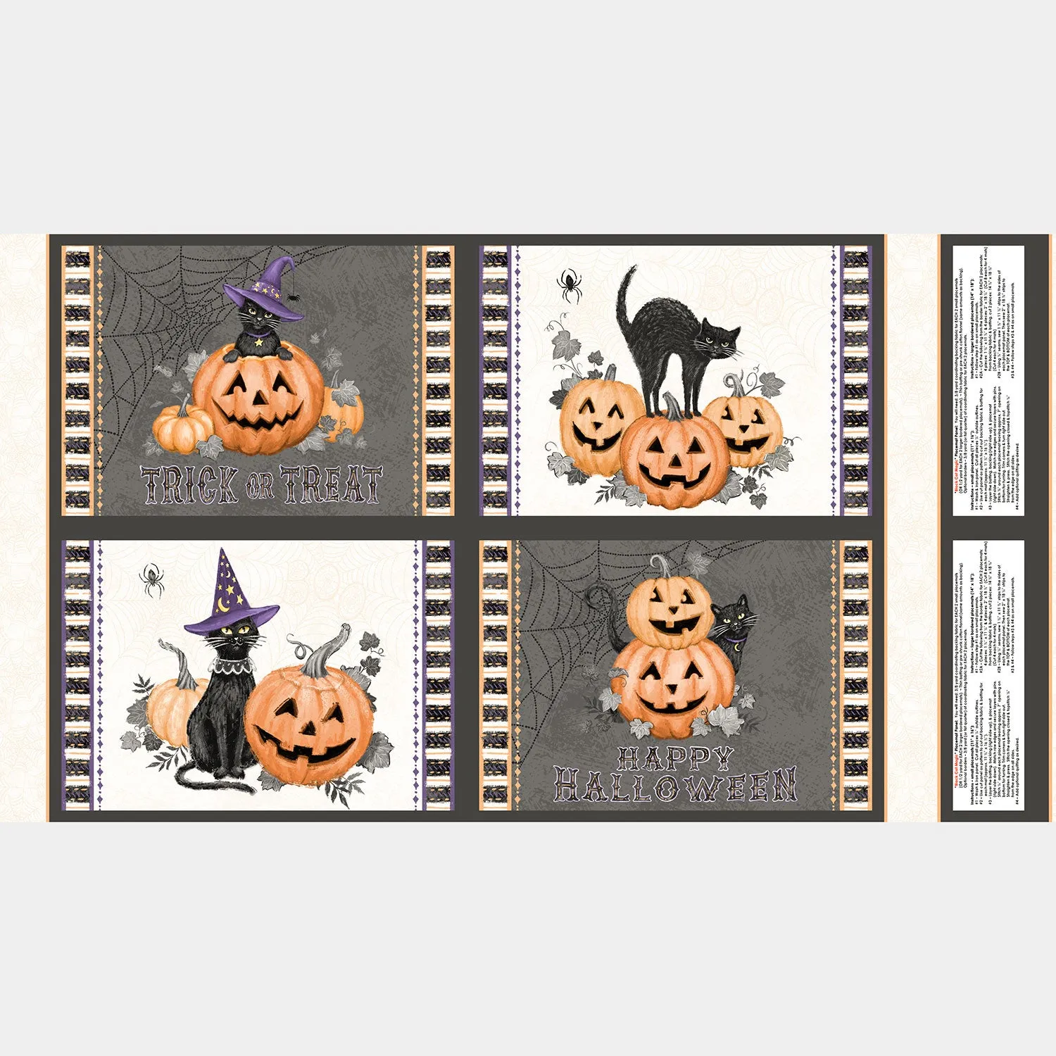 Meow-Gical Night - Halloween Placemat Mutli Panel