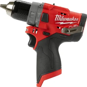 Milwaukee M12 FUEL 3404-20 Hammer Drill, Tool Only, 12 VDC, 2, 4 Ah, 1/2 in Chuck, Keyless Chuck, 0 to 25,500 bpm :EA: QUANTITY: 1