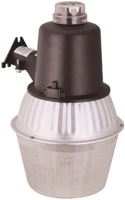 Monument Outdoor Security Floodlight With Aluminum Housing Bronze Finish 1 70-Watt High-Pressure Sodium Lamp Included