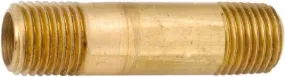 MSC Direct ANDERSON METALS  3″ Long, 1/8″ Pipe Threaded Brass Pipe Nipple