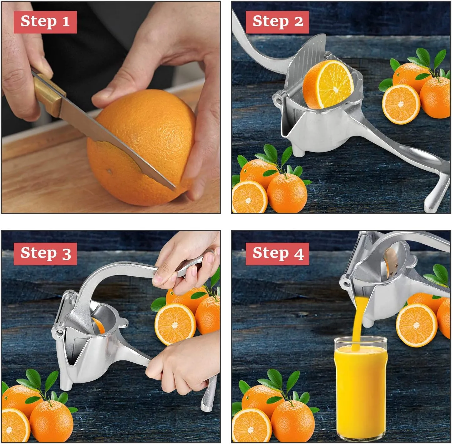 Multi-Functional Hand Press Juicer