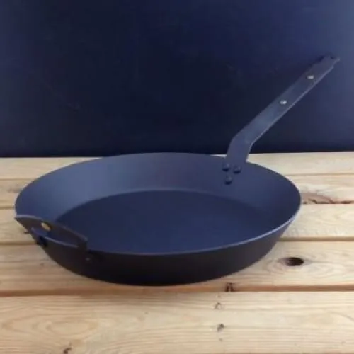 Netherton 12" Oven Safe Iron Frying Pan with Helper Handle