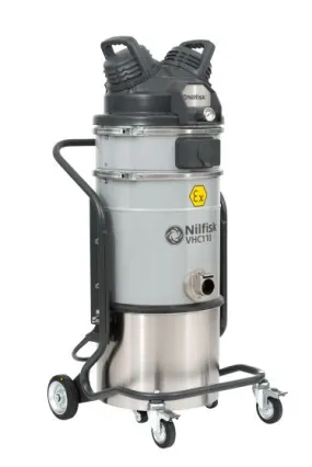 Nilfisk VHC110 Compressed Air Powered Vacuum Cleaner For Use When Electricity Is Not Allowed