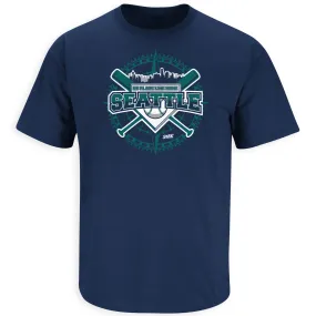 No Place Like Home T-Shirt for Seattle Baseball Fans (SM-5XL)