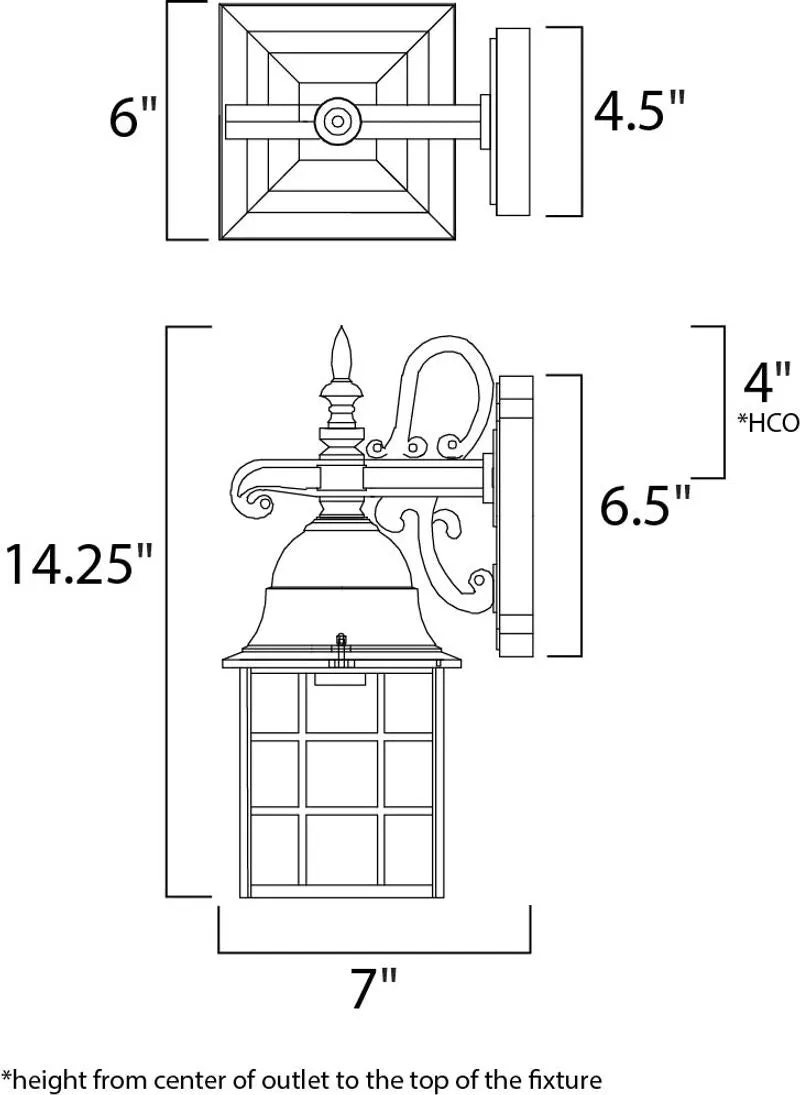 North Church Outdoor Wall Mount