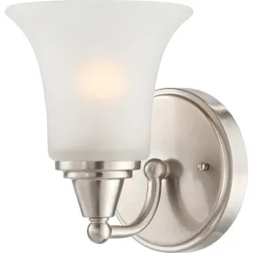 Nuvo Surrey - 1 Light Vanity Fixture w/ Frosted Glass